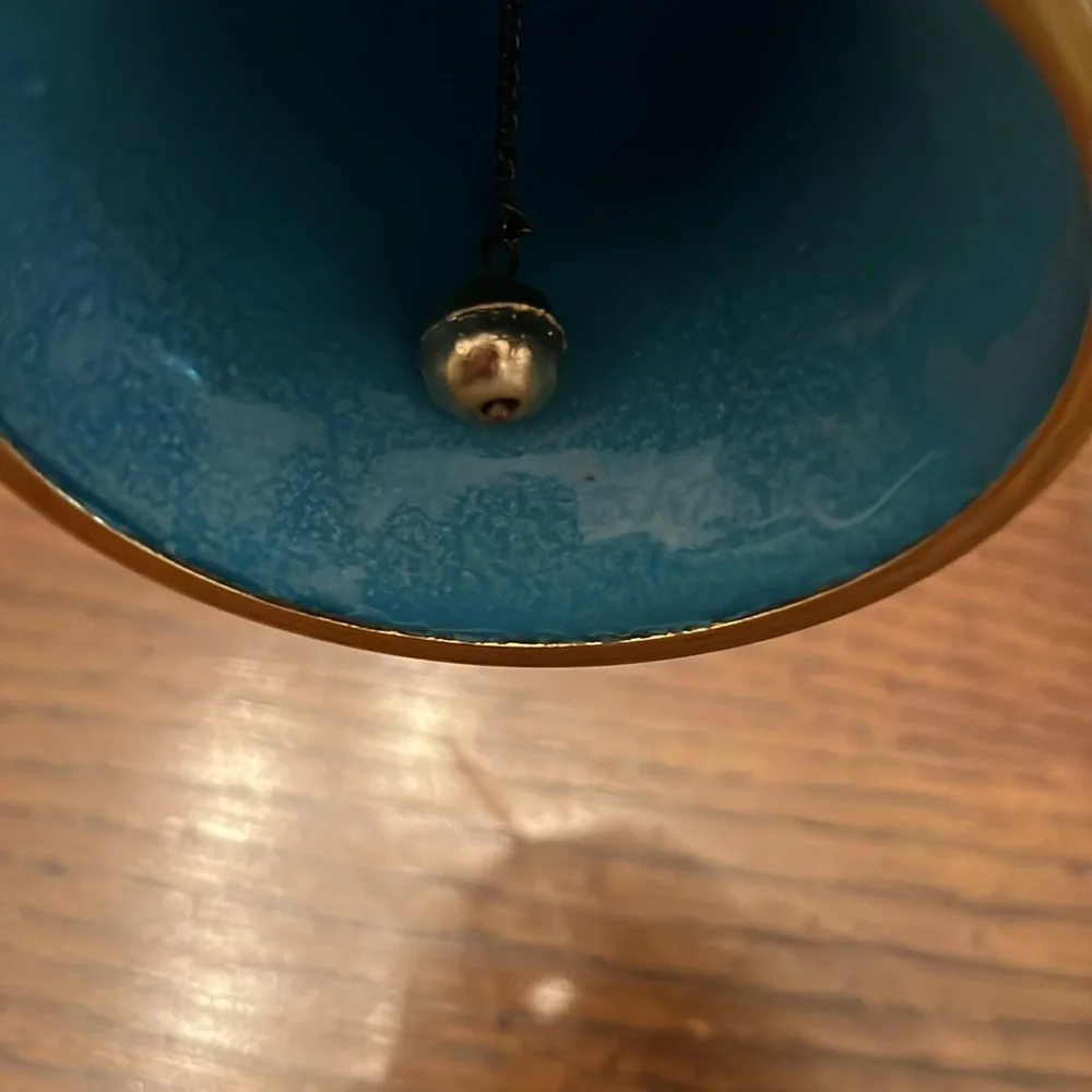 Cloisonné bell ornament‎